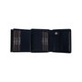 Zoozie Bags Canada Cartera para hombre Azul oscuro de cuero auténtico